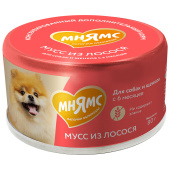 Мнямс Мусс 80 г ЛОСОСЬ для соб и щен старше 6 мес