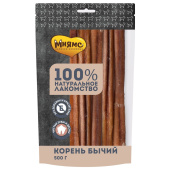 Мнямс лакомство для собак Корень бычий цена за 1шт( в упк 500г) (30003)