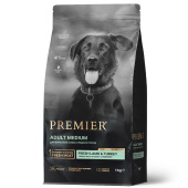 Premier Dog 1кг LambTurkey ADULT Medium (Свежее мясо ягненка с индейкой для собак средних пород) 