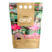 Наполнитель Cat Go 6л (2,5кг) TOFU Комкующийся ТОФУ Лотос 