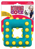 KONG игрушка для собак Dotz квадрат малый 9 см (31010)