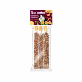 Зерновые палочки д/грызунов Snax ассорти (овощи, тропич.фрукты, орех) 3 шт (75г)