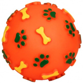 Игрушка (Triol) 717001 Мяч с лапками и костями, винил