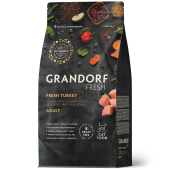 Grandorf fresh Сat 2кг свежее мясо Инд с бататом для кошек