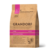 GRANDORF DOG 3кг Turkey Med/Maxi индейк для соб сред и круп пород