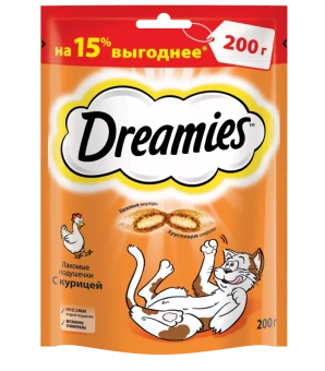 Dreamies c курицей 200гр