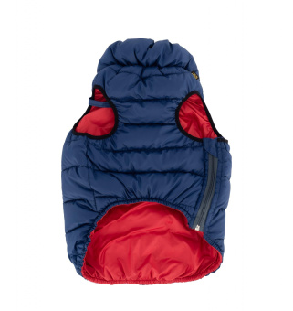 Пуховик (осень,зима,весна), цв.синий,L (38-дл.сп.;27-дл.гр.;56-обх.гр.;36-обх.шеи;7см-ворот)			