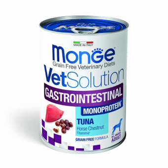 Диетический корм Monge VetSolution Dog Gastrointestinal Гастроинтестинал для собак при заболеваниях ЖКТ 400 г (35098)