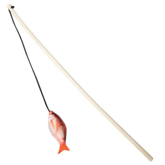 Игрушка-дразнилка для кошек Красноперка, 75/400мм