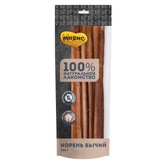 Мнямс лакомство для собак Корень бычий  пачка 100г (30004)