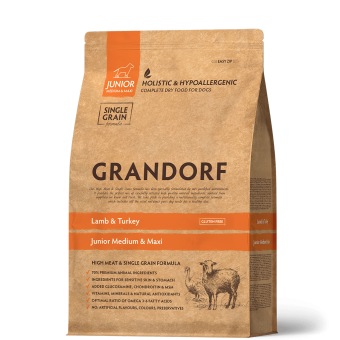 GRANDORF DOG 3кг Lamb Turkey Junior (ягненок с индей для юниор)