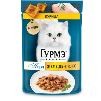 Гурме ПЕРЛ Желе де-Люкс курица 26x75gRU