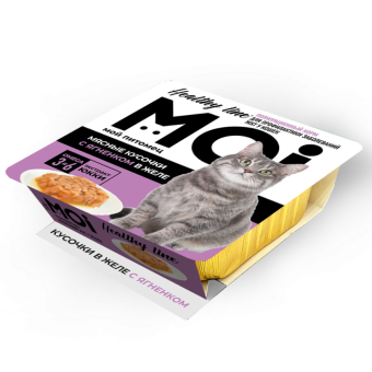 MOI 100гр конс для кош ягнен в желе, профил заболев ЖКТ 