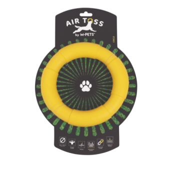 Игрушка для собак AIR TOSS Кольцо желтое диам.20,5 см MPets 10658006