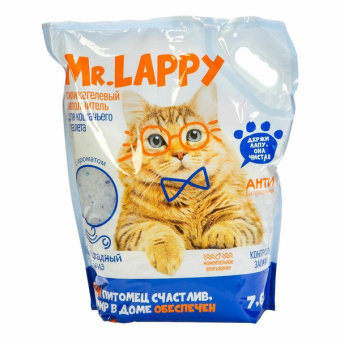 Наполнитель силик Mr.Lappy Прохладный бриз 7,6 л.