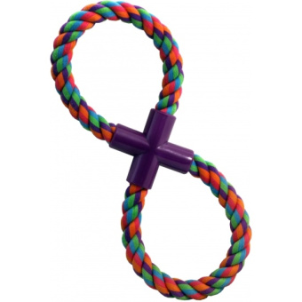 0061XJ Игрушка для собакВеревка-восьмёрка360ммTriol