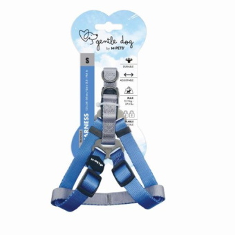 Шлейка для собак GENTLE DOG S, 1.5 x 34 - 50 см голубая, MPets 10847199