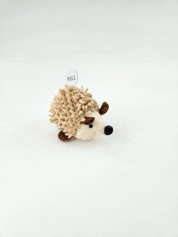 CT2304014 Игрушка для кошек Ежик с электронным звуковым чипом Чистый котик, 8см