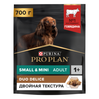 Про План 700 гр DuoDelice д/с Говядина (Взр/МелПород)  