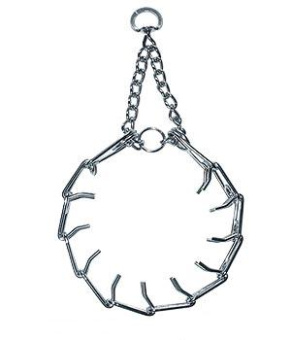 ОШЕЙНИК МЕТАЛЛИЧЕСКИЙ СТРОГИЙ 3.5мм х 55см (SHG 3555) (К-Й)