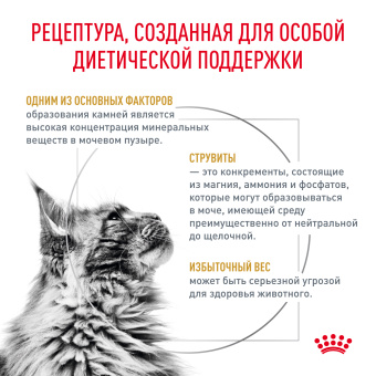 Уринарий С/О Мод.Кэлори (фелин) 0,4кг