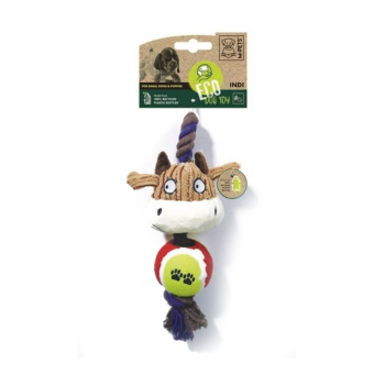 Игрушка для собак ECO Инди мягкая пищащая, 27см MPets 1064429