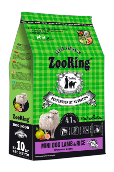 ZooRing Mini Dog LambRice Ягненок и рис 10 кг вз соб мини пор